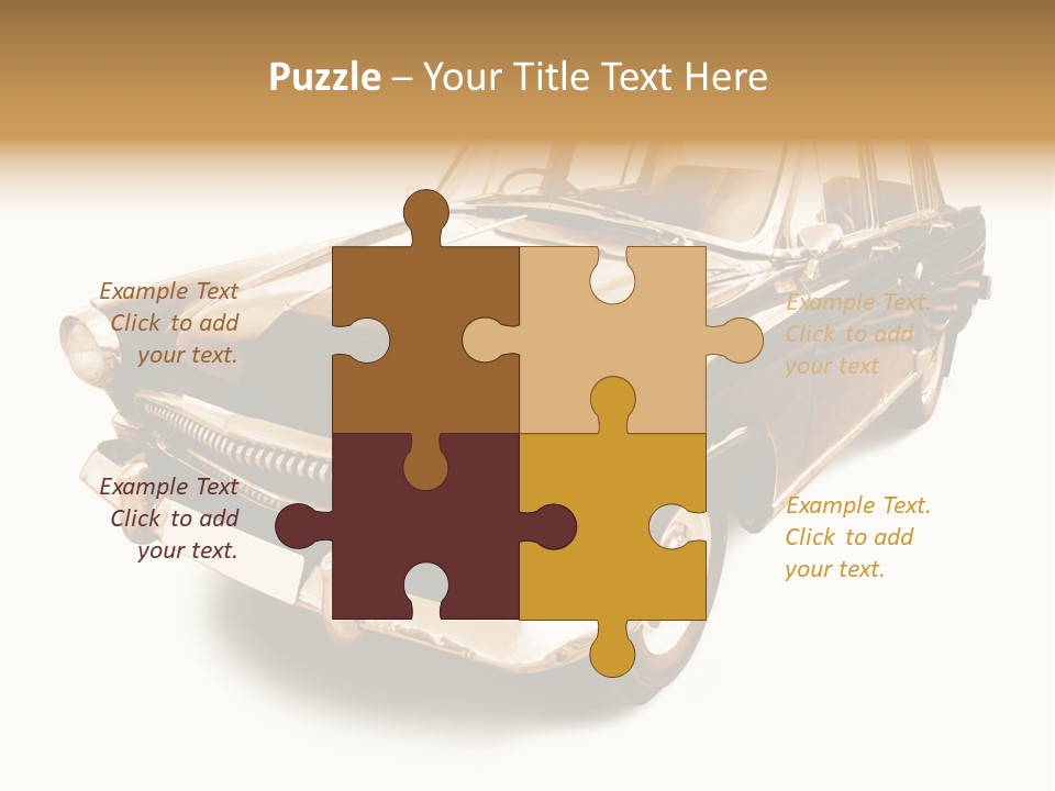 Wheels Cabriolet Transportation PowerPoint Template