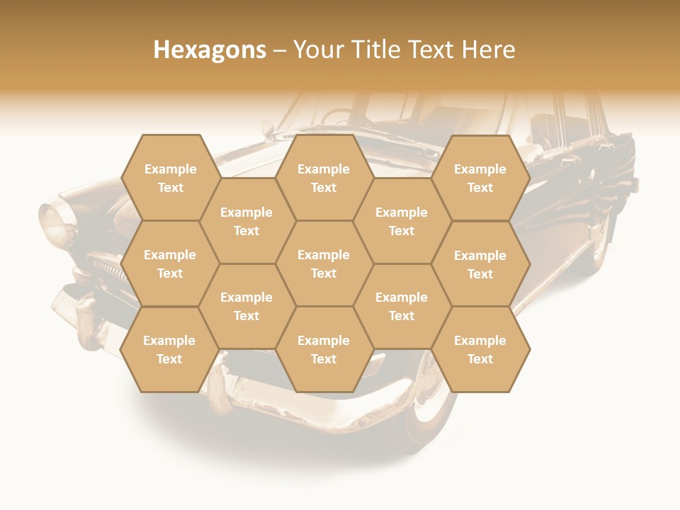 Wheels Cabriolet Transportation PowerPoint Template