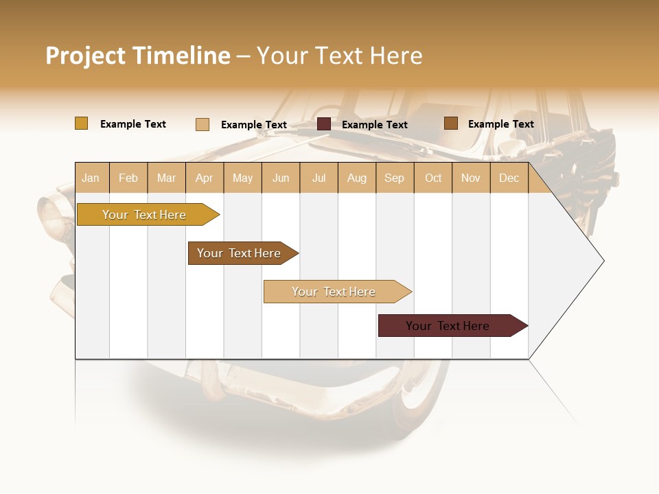 Wheels Cabriolet Transportation PowerPoint Template