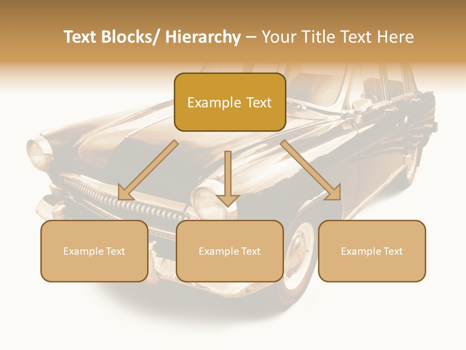 Wheels Cabriolet Transportation PowerPoint Template