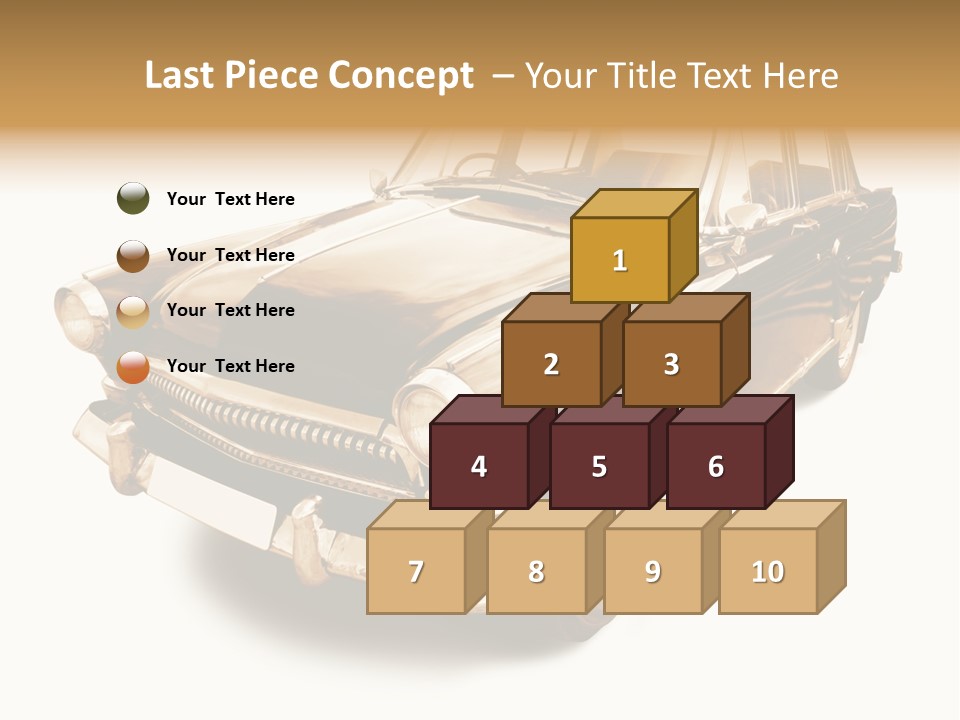 Wheels Cabriolet Transportation PowerPoint Template