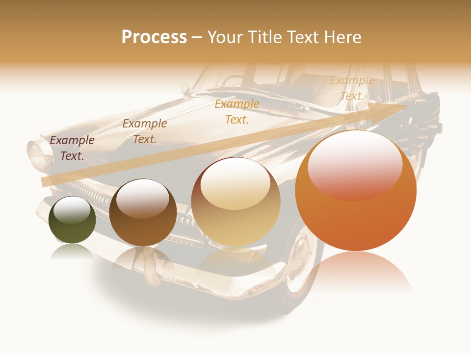 Wheels Cabriolet Transportation PowerPoint Template