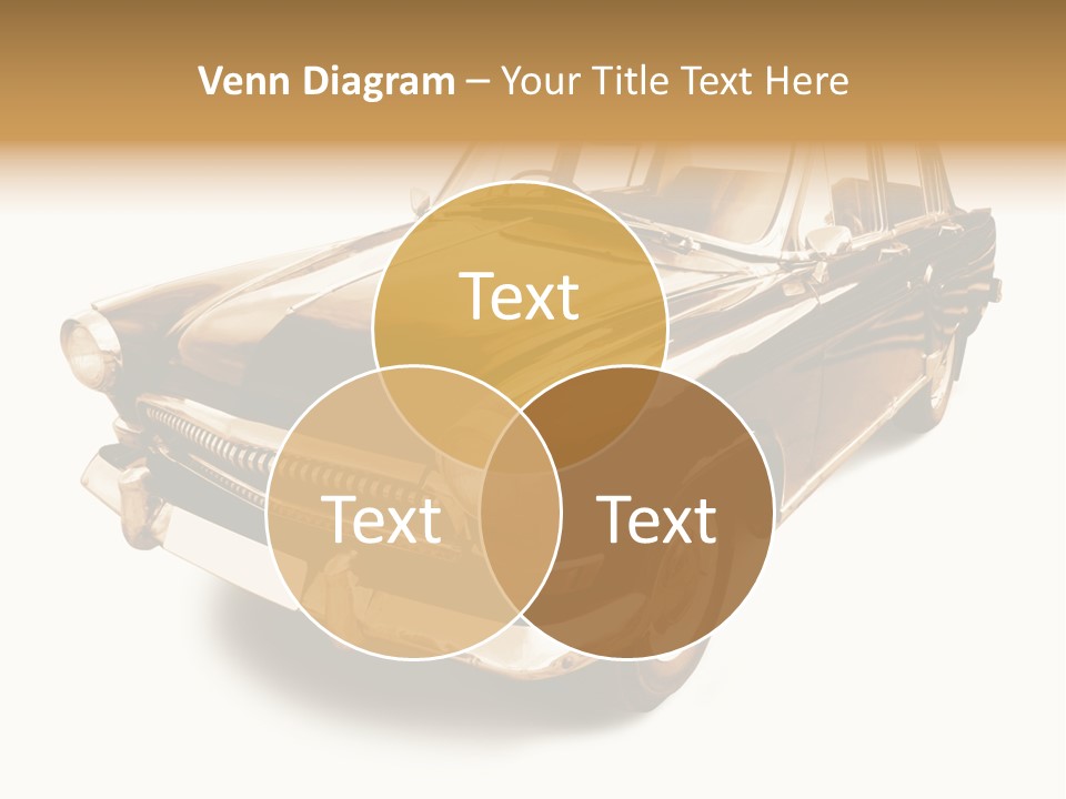 Wheels Cabriolet Transportation PowerPoint Template