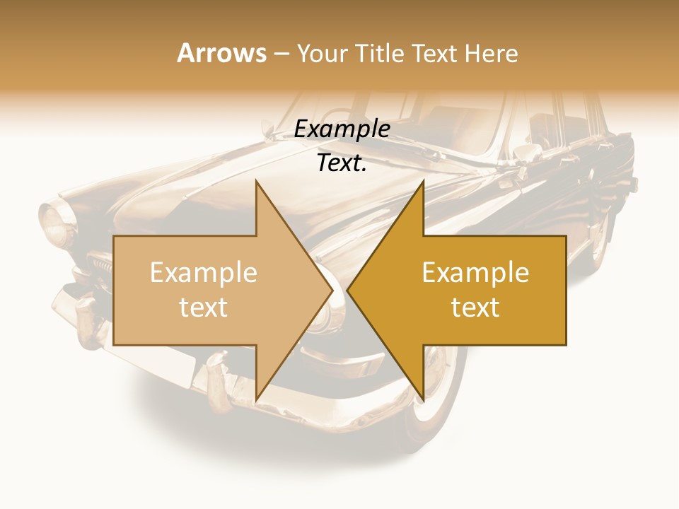 Wheels Cabriolet Transportation PowerPoint Template