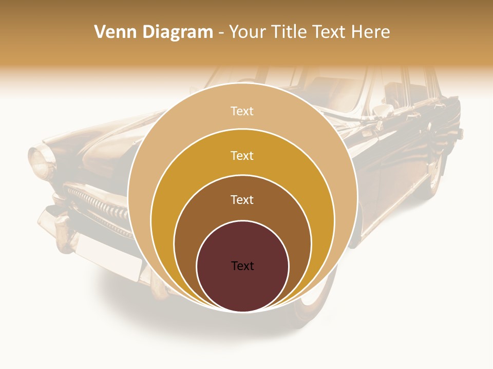 Wheels Cabriolet Transportation PowerPoint Template