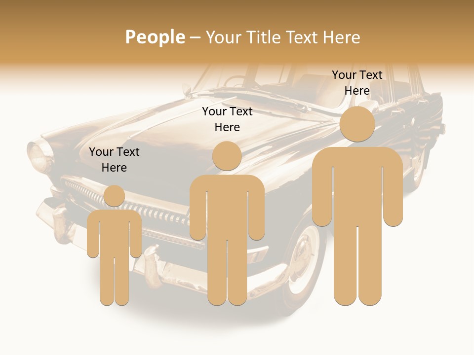 Wheels Cabriolet Transportation PowerPoint Template