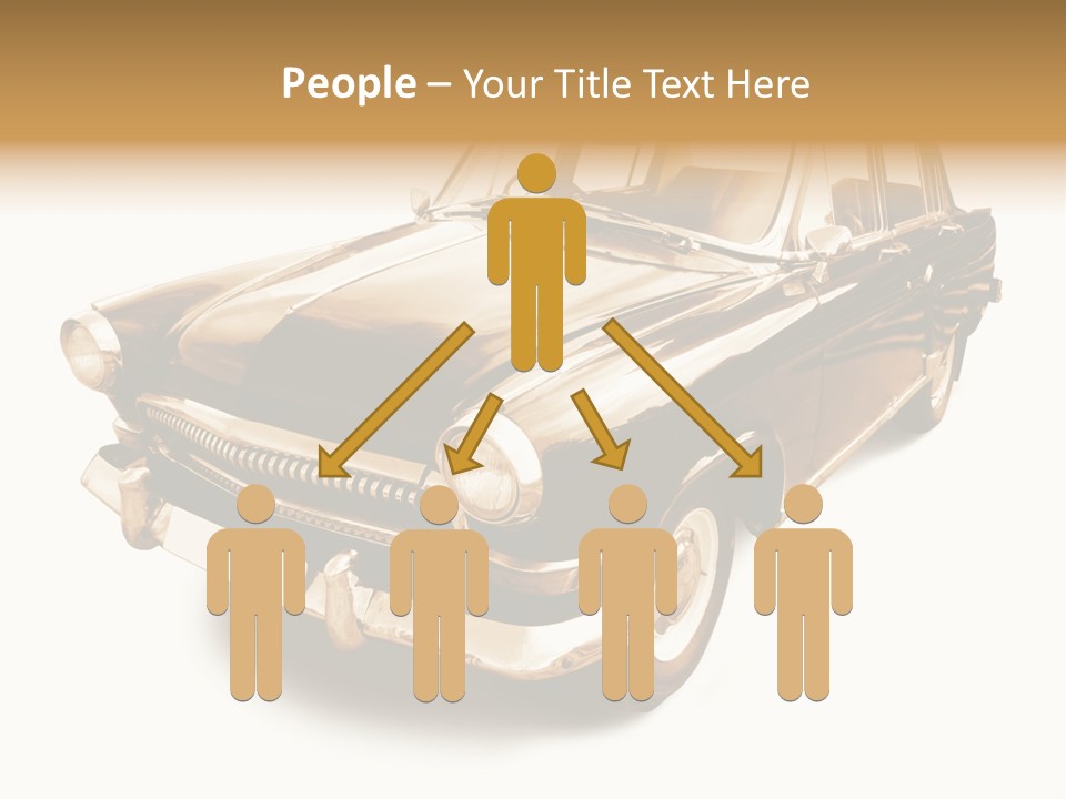 Wheels Cabriolet Transportation PowerPoint Template