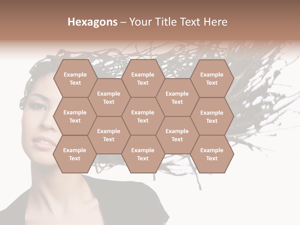 Attractive  Hair PowerPoint Template