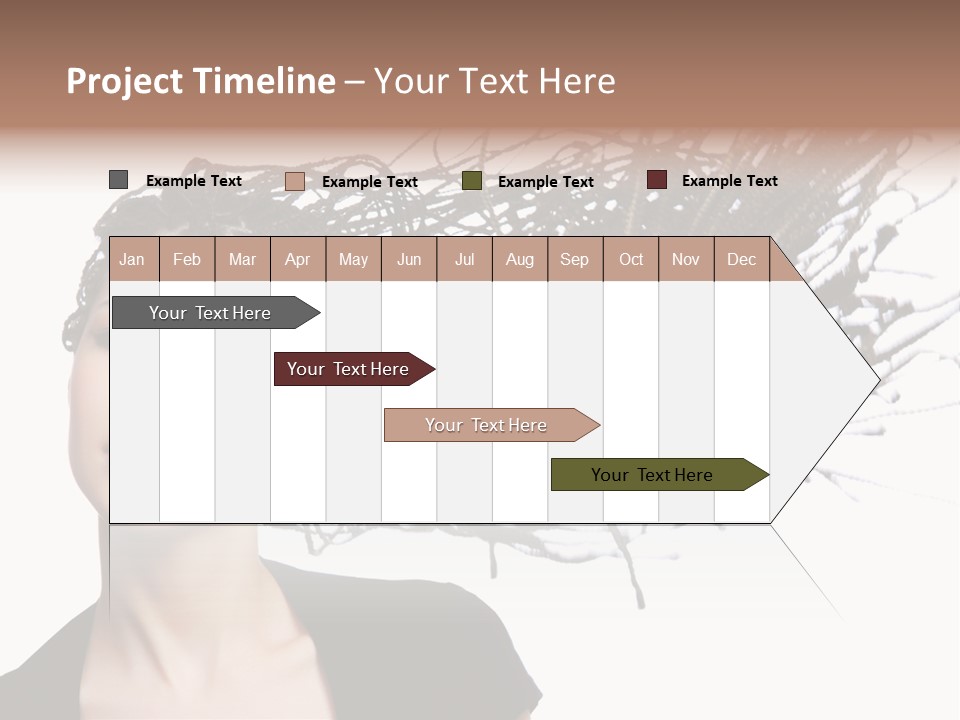 Attractive  Hair PowerPoint Template