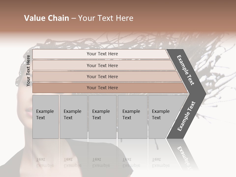 Attractive  Hair PowerPoint Template
