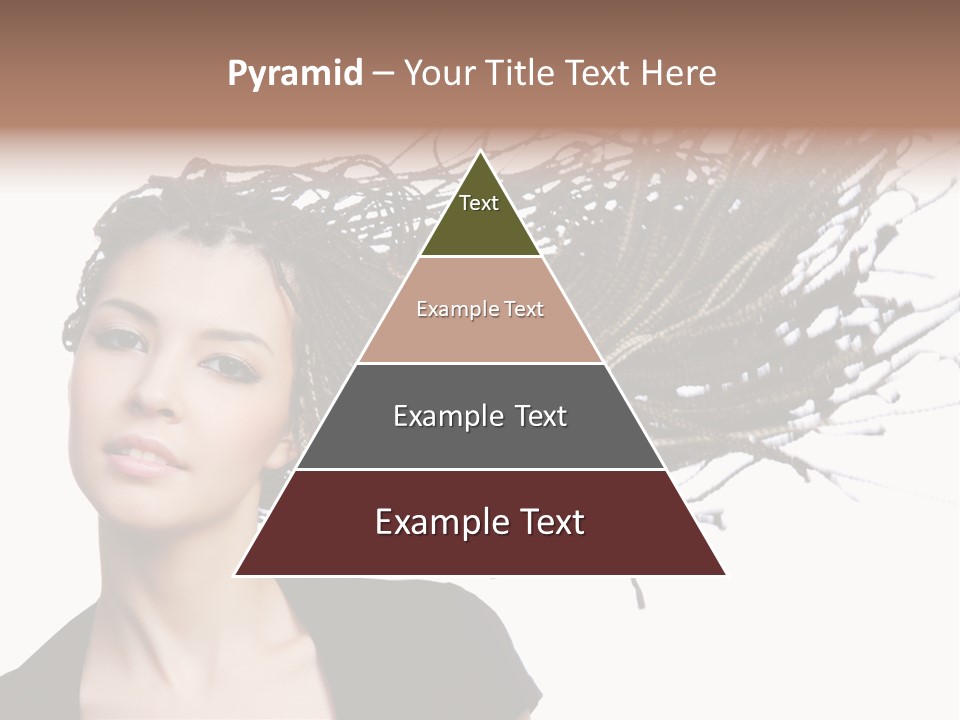 Attractive  Hair PowerPoint Template