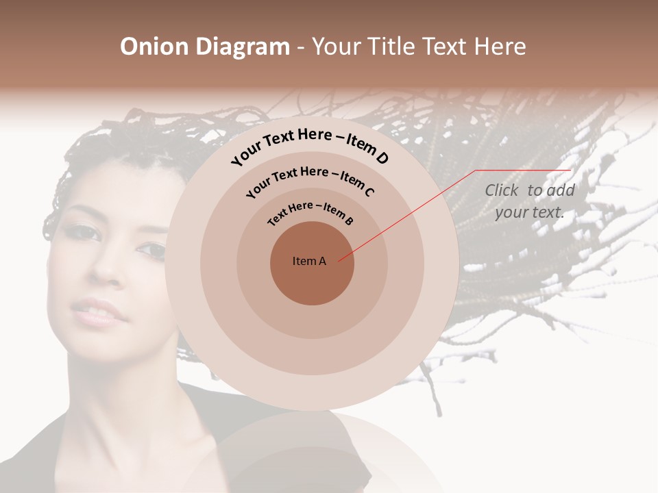 Attractive  Hair PowerPoint Template