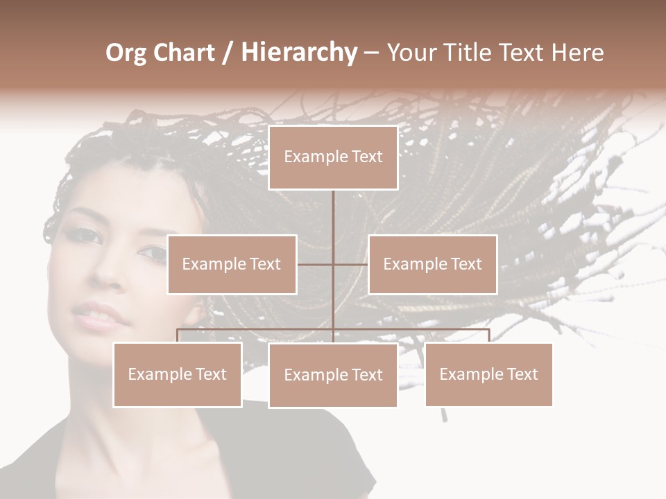 Attractive  Hair PowerPoint Template