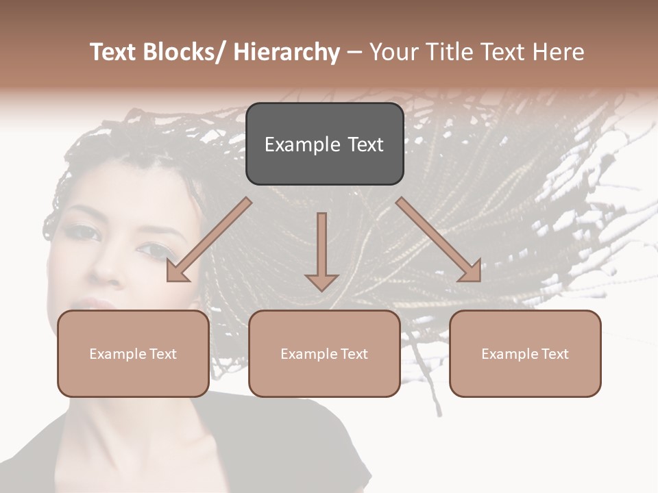 Attractive  Hair PowerPoint Template