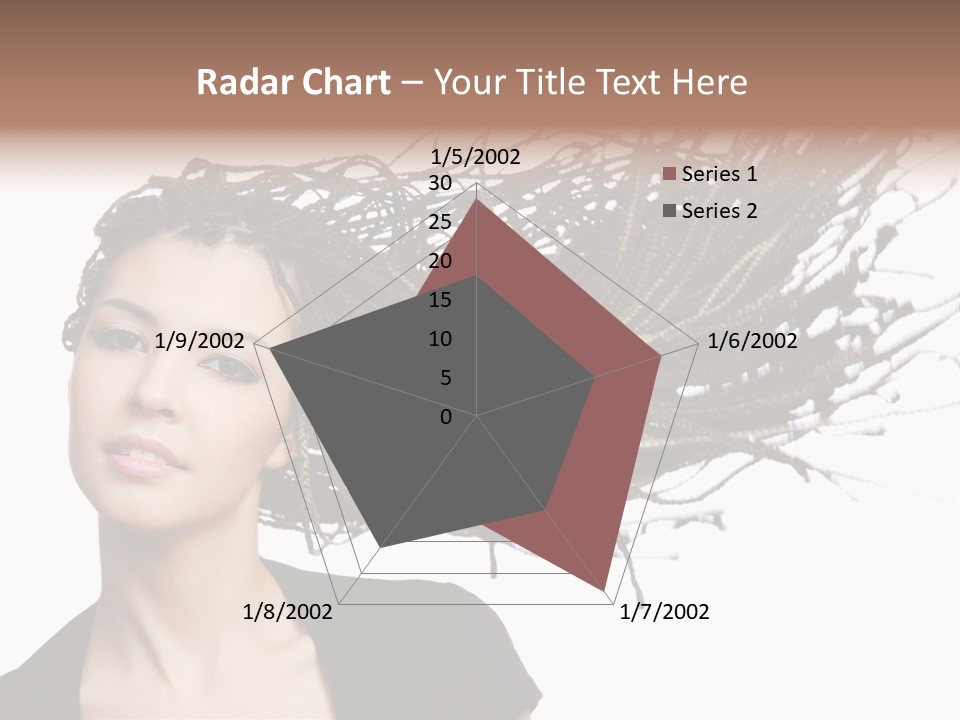 Attractive  Hair PowerPoint Template