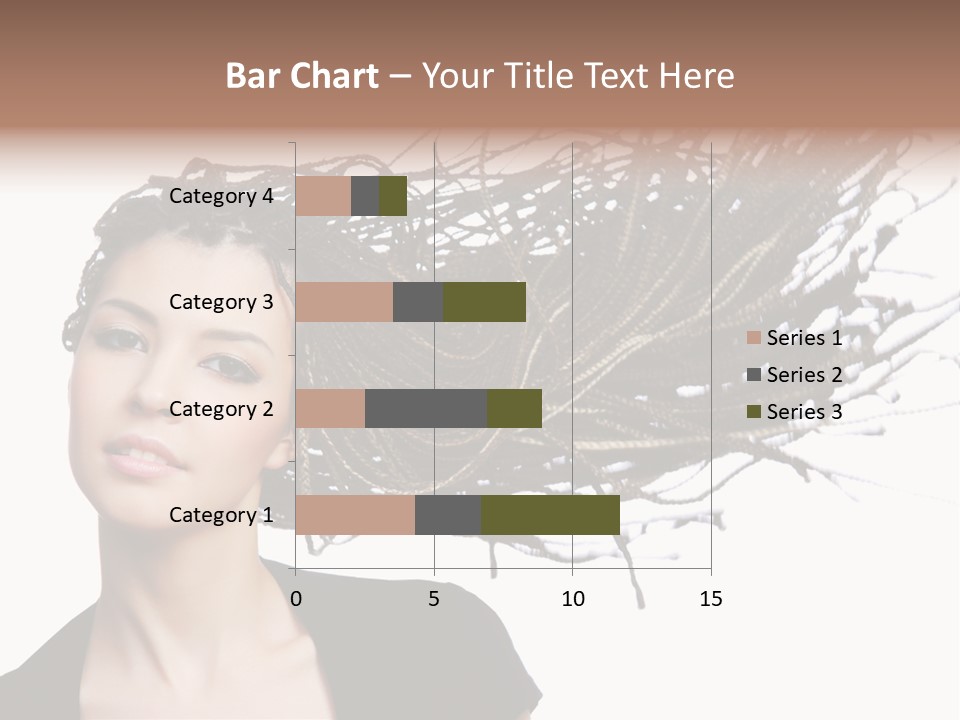 Attractive  Hair PowerPoint Template