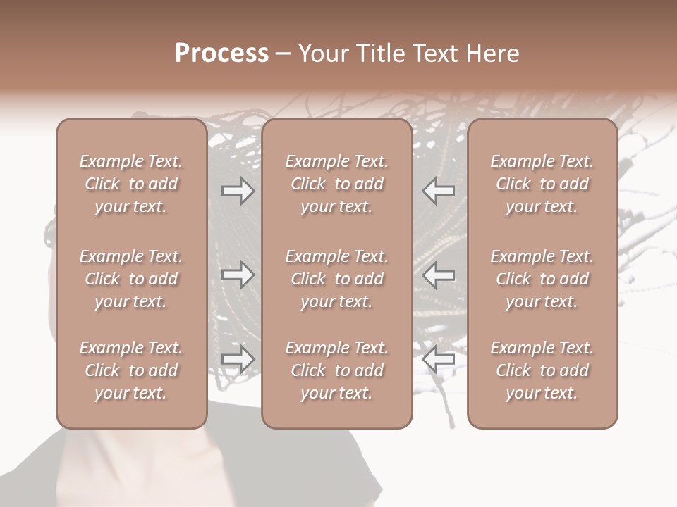Attractive  Hair PowerPoint Template