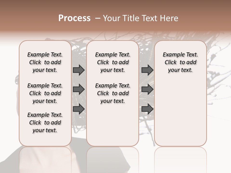 Attractive  Hair PowerPoint Template