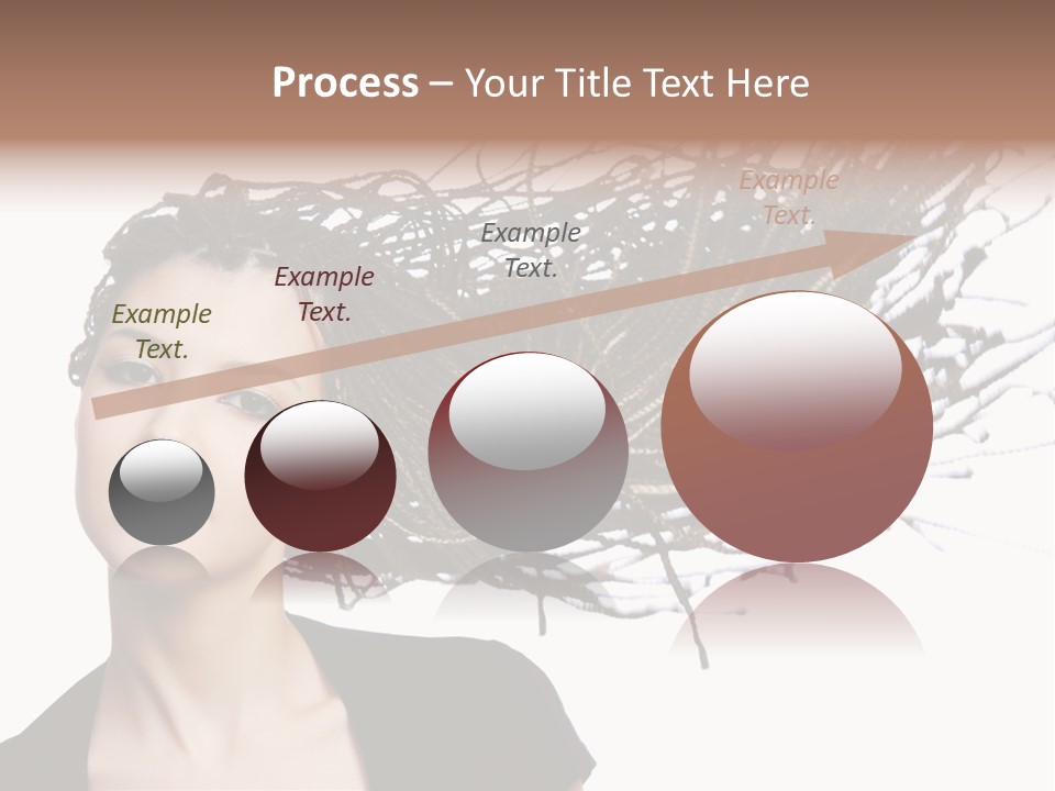 Attractive  Hair PowerPoint Template