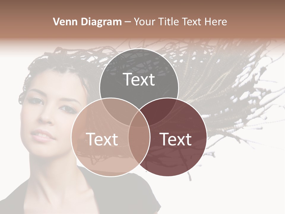 Attractive  Hair PowerPoint Template