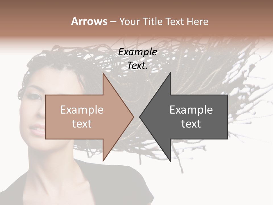 Attractive  Hair PowerPoint Template