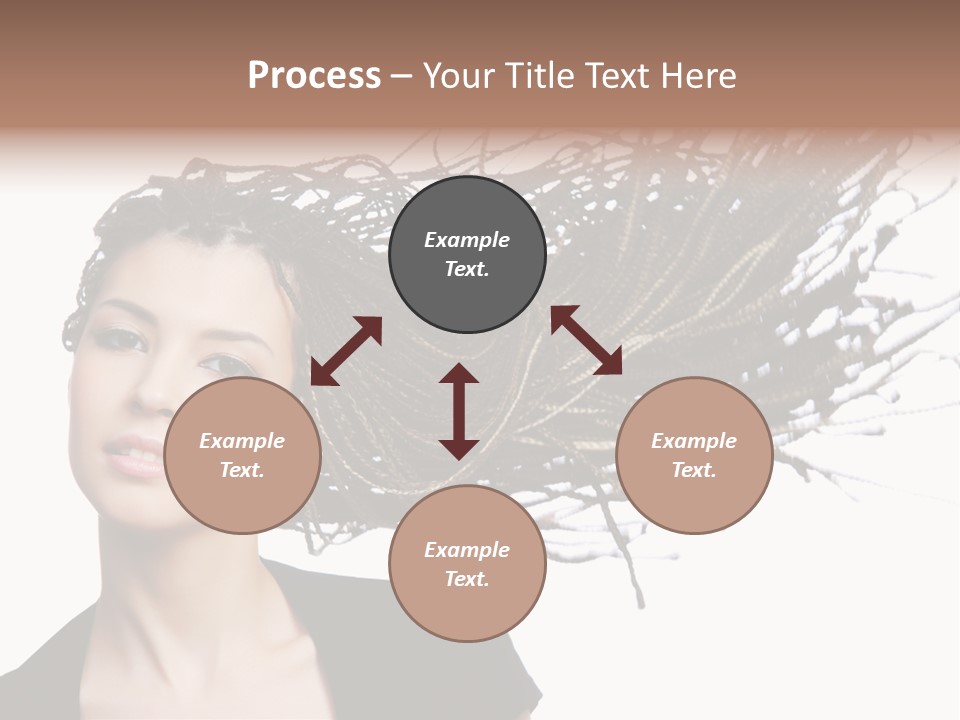 Attractive  Hair PowerPoint Template