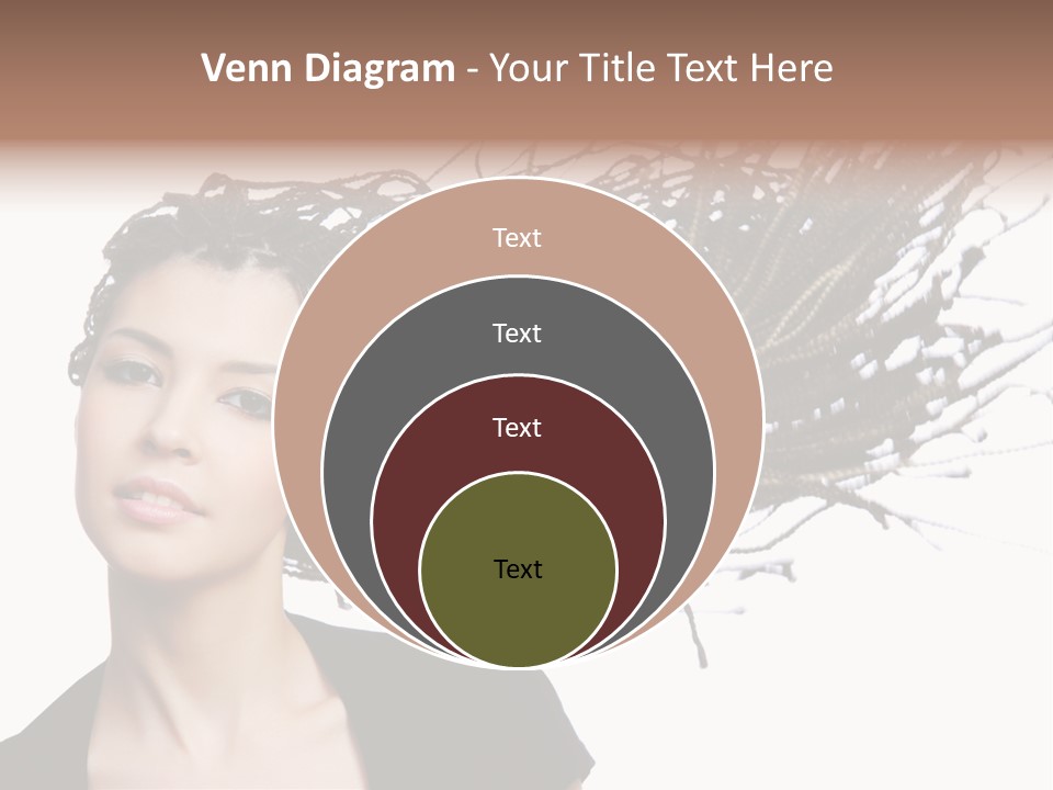 Attractive  Hair PowerPoint Template