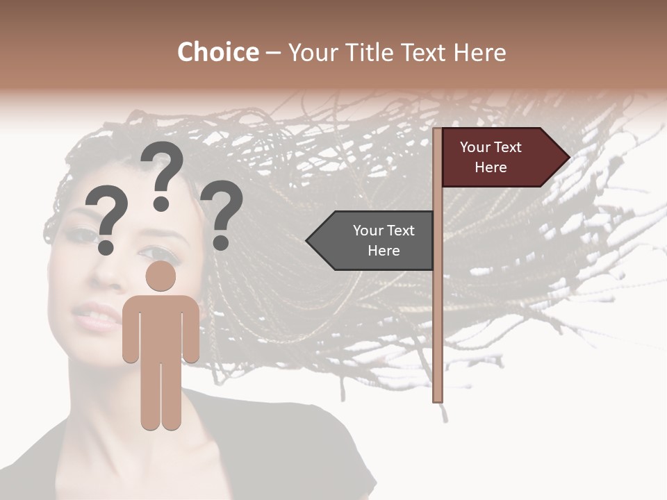 Attractive  Hair PowerPoint Template