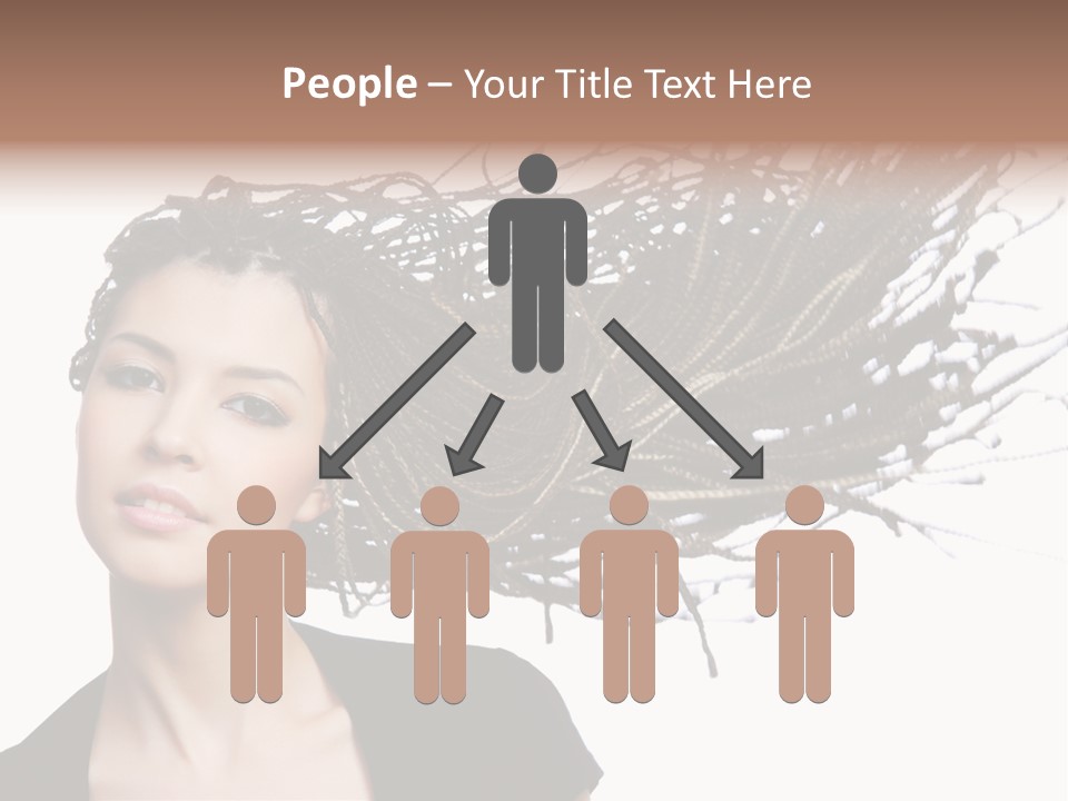 Attractive  Hair PowerPoint Template