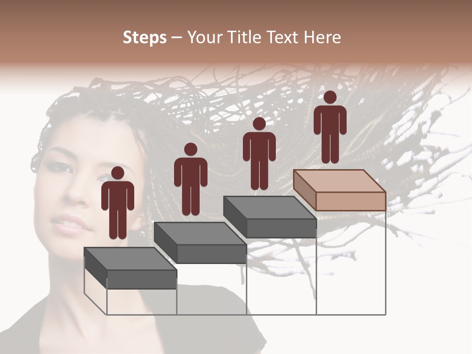 Attractive  Hair PowerPoint Template