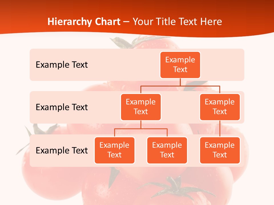 A Bunch Of Tomatoes On A White Background PowerPoint Template