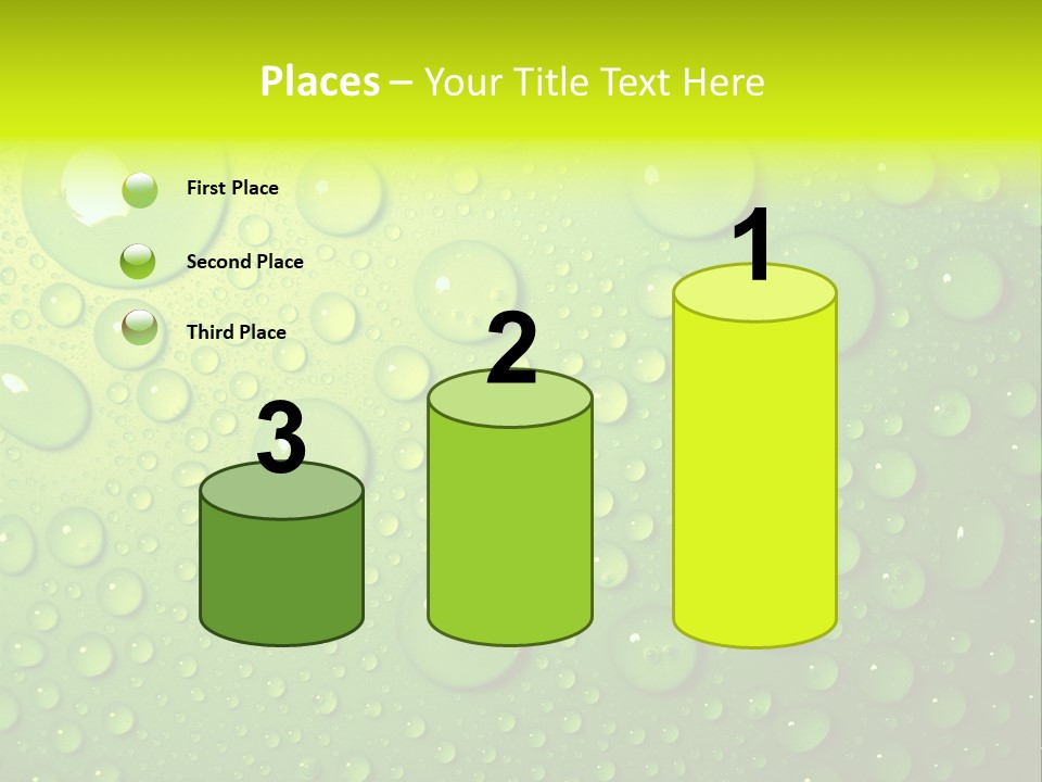 Lime Thirst Cool PowerPoint Template