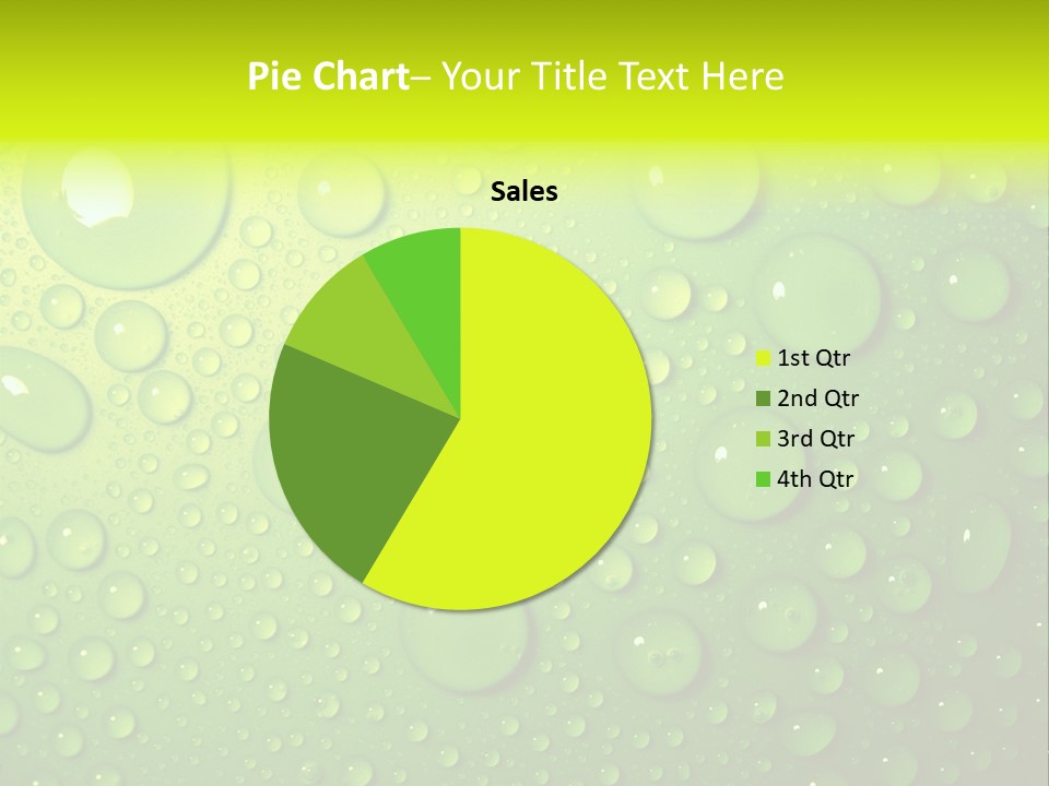 Lime Thirst Cool PowerPoint Template