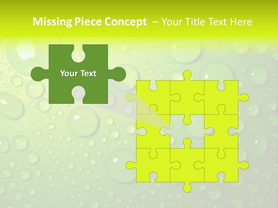 Lime Thirst Cool PowerPoint Template