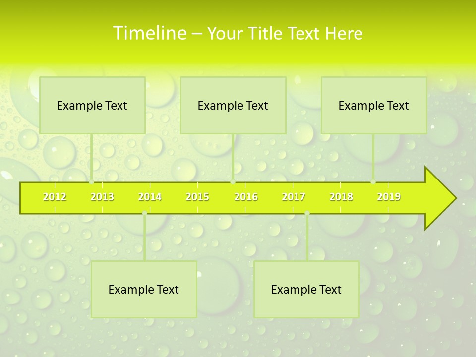 Lime Thirst Cool PowerPoint Template