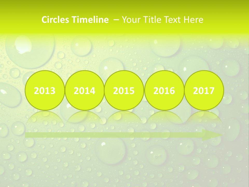 Lime Thirst Cool PowerPoint Template