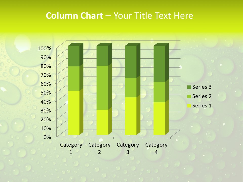 Lime Thirst Cool PowerPoint Template