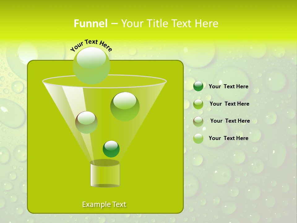 Lime Thirst Cool PowerPoint Template