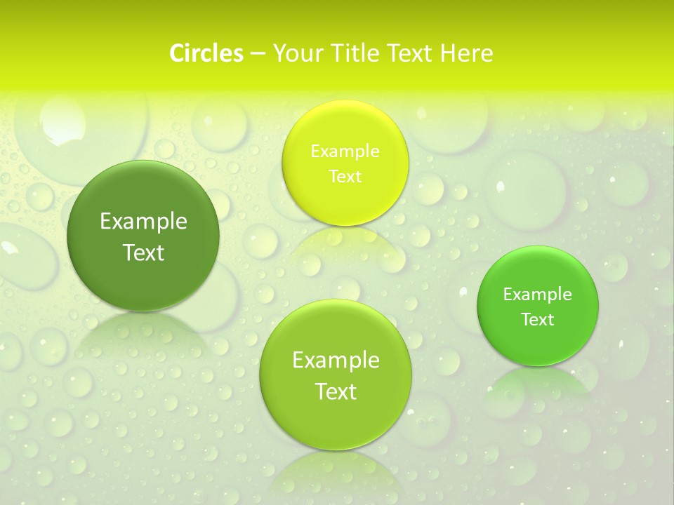Lime Thirst Cool PowerPoint Template
