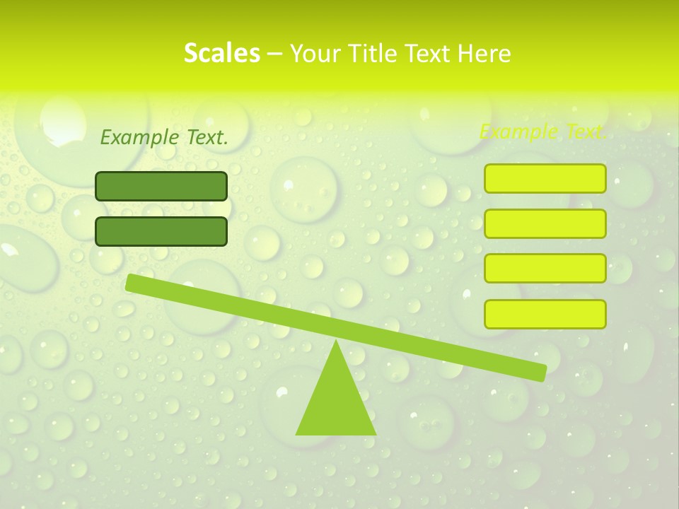Lime Thirst Cool PowerPoint Template