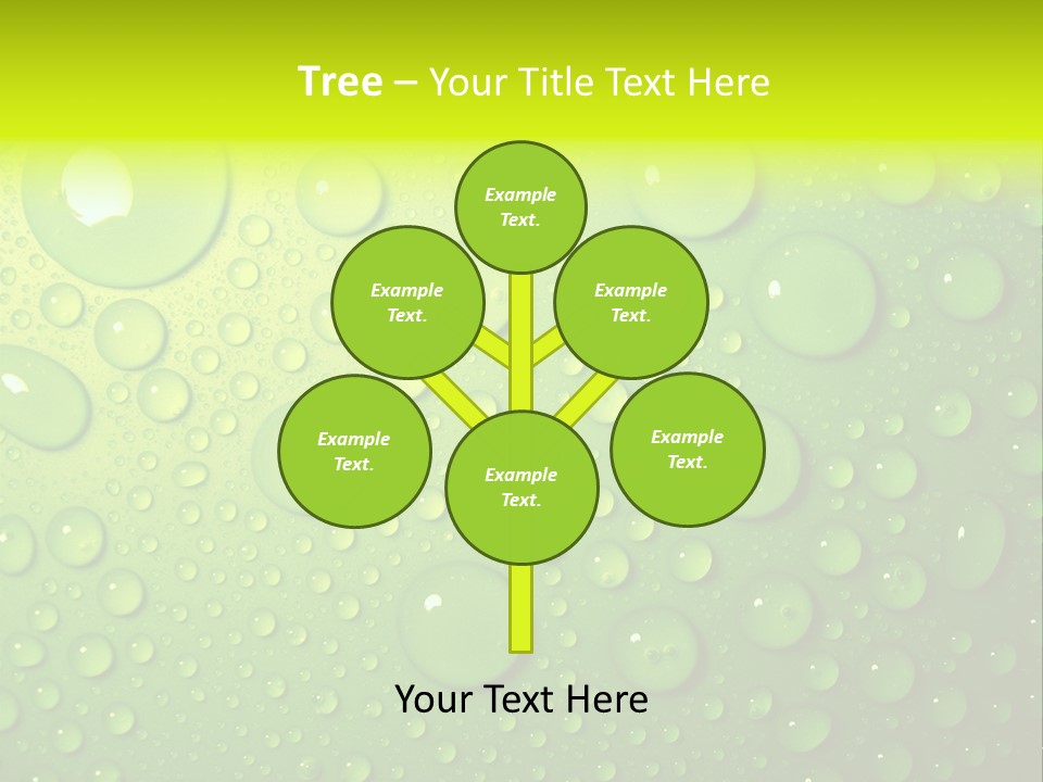 Lime Thirst Cool PowerPoint Template