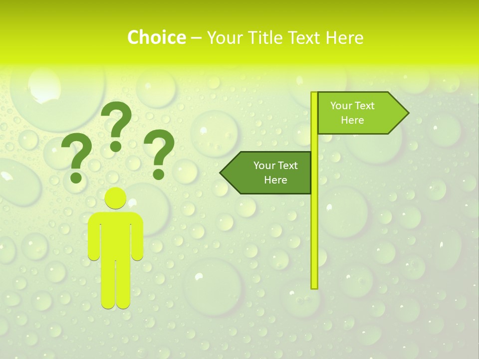 Lime Thirst Cool PowerPoint Template