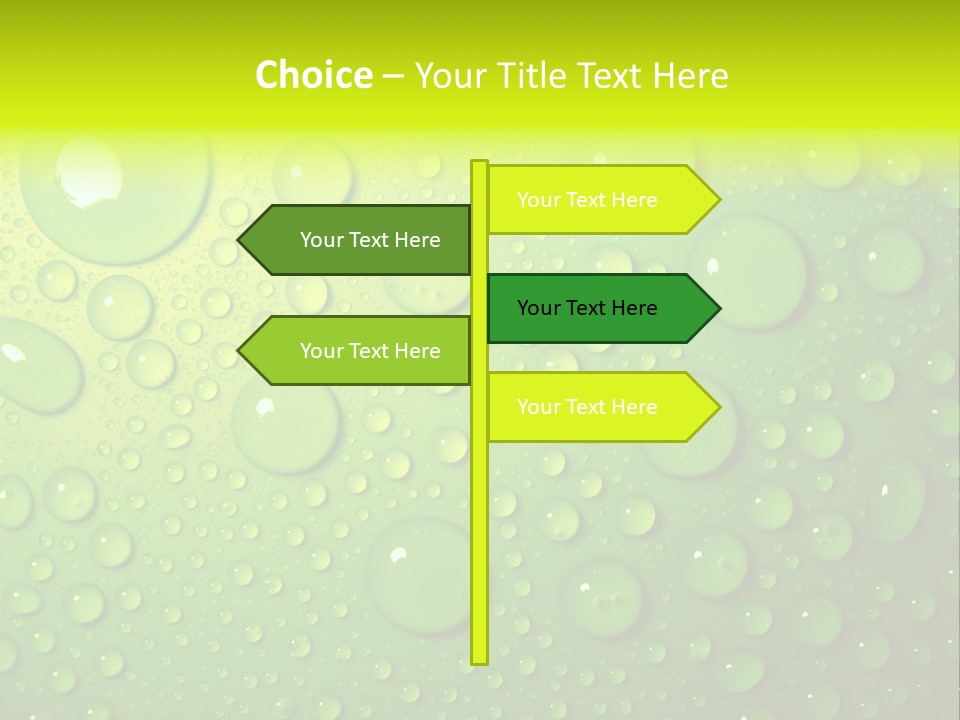 Lime Thirst Cool PowerPoint Template