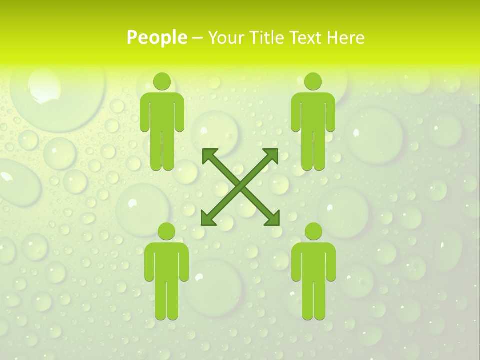 Lime Thirst Cool PowerPoint Template