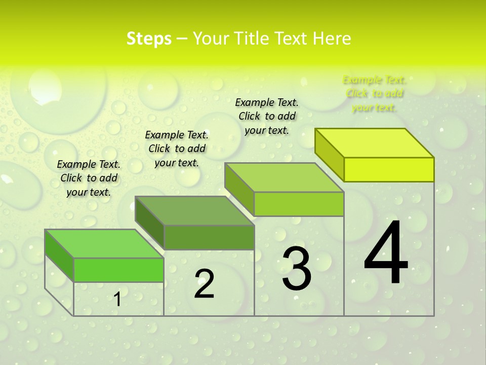 Lime Thirst Cool PowerPoint Template