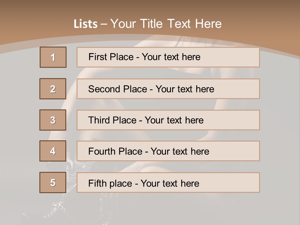 Beach Background Concept PowerPoint Template
