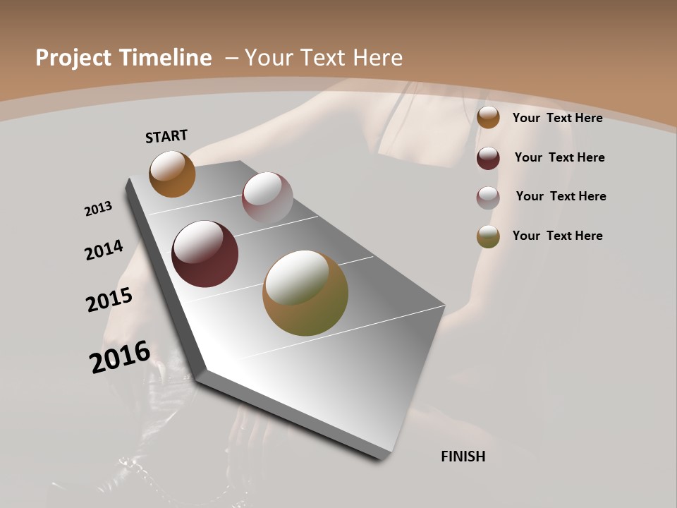 Beach Background Concept PowerPoint Template