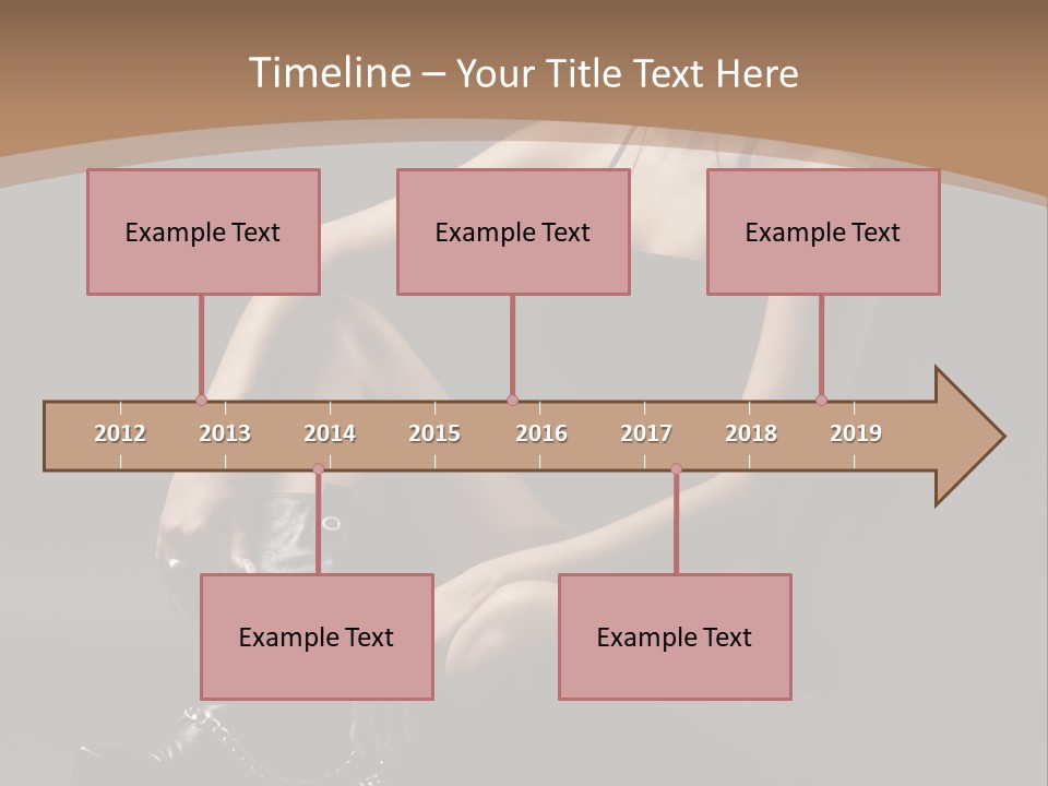 Beach Background Concept PowerPoint Template