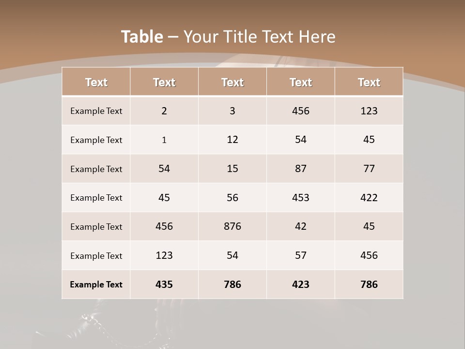 Beach Background Concept PowerPoint Template