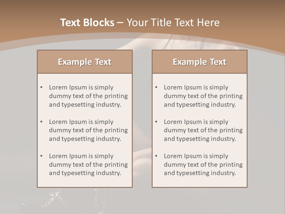 Beach Background Concept PowerPoint Template